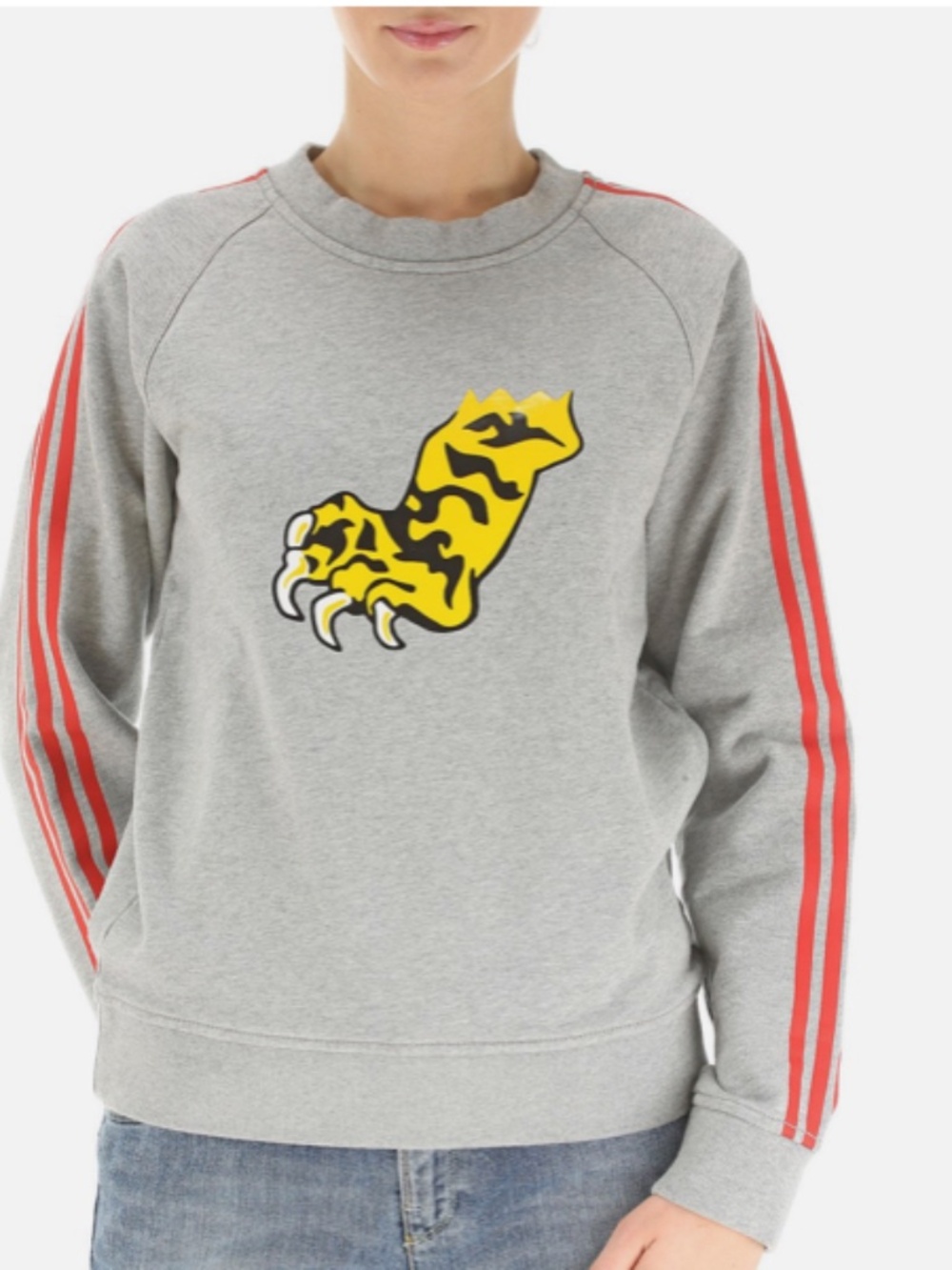Marc by Marc Jacobs Large Women’s sweatshirt grey tiger paw Like NEW designer